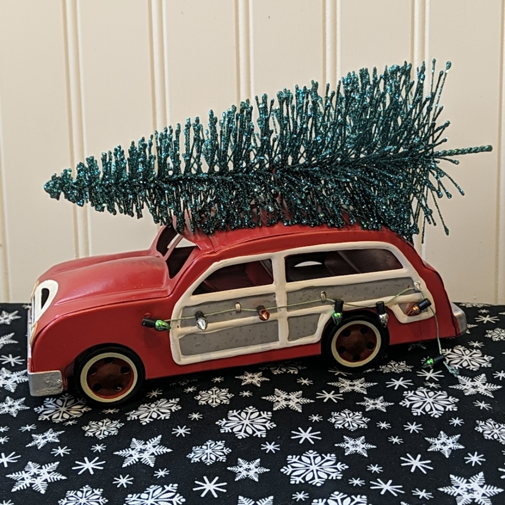 🎄Christmas tree car